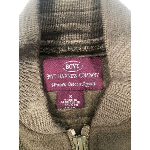 Boyt Harness Company TripleLoc Shooting Jacket with Pads Olive Green Women Small - Picture 7 of 9